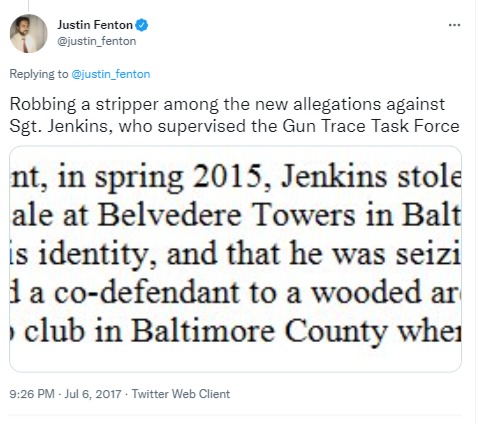 Did Wayne Jenkins Actually Steal Money From a Stripper?