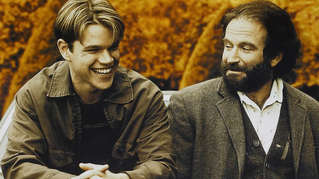 GOOD WILL HUNTING, US poster art, from left: Matt Damon, Robin Williams, 1997