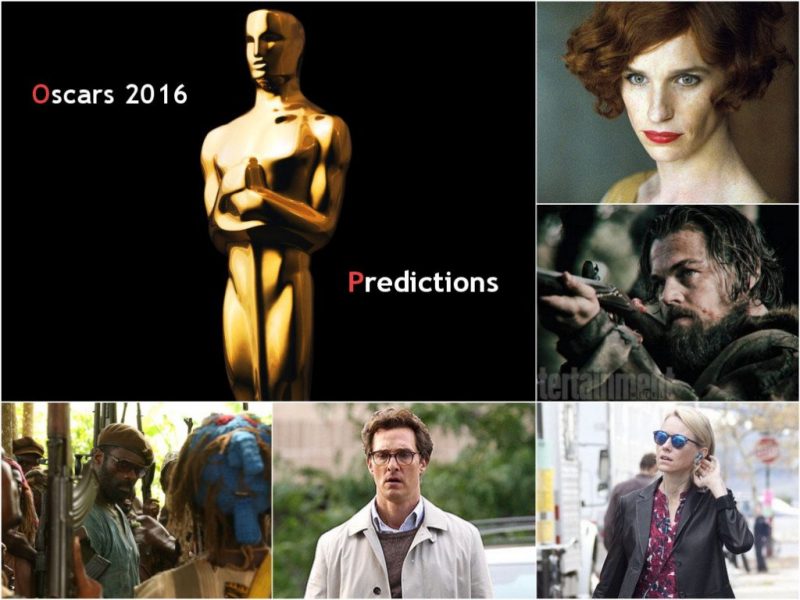 Oscars 2016 Predictions