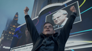 Rami Malek plays Elliot, a cyber-security engineer.