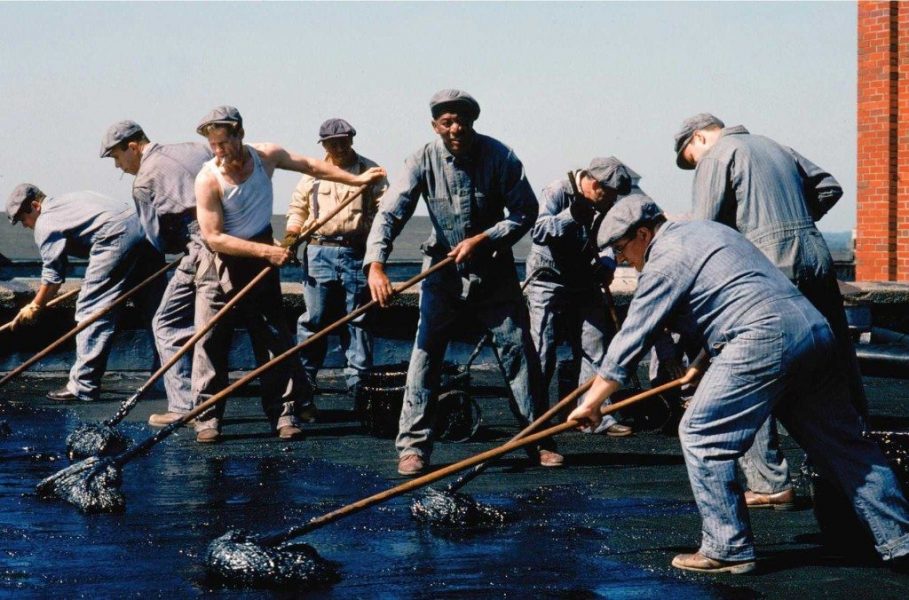 The tarring crew, the Shawshank Rdemption