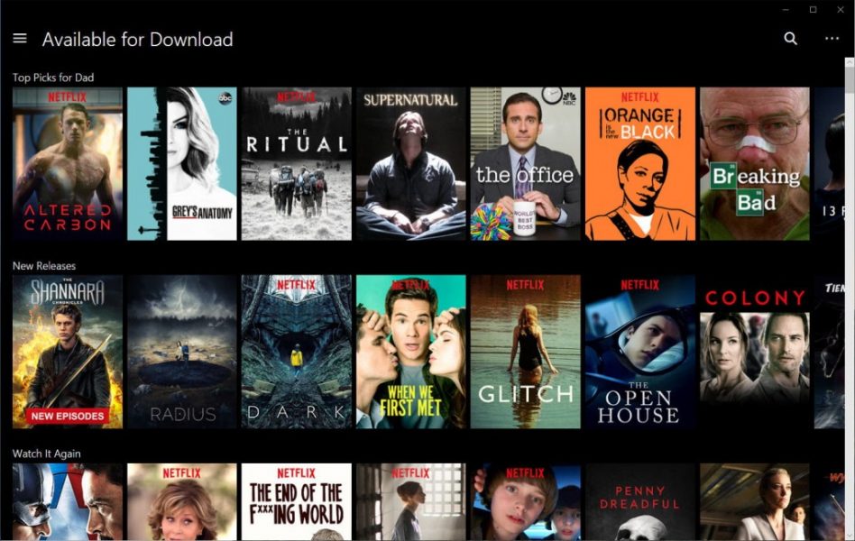 how download movies from netflix