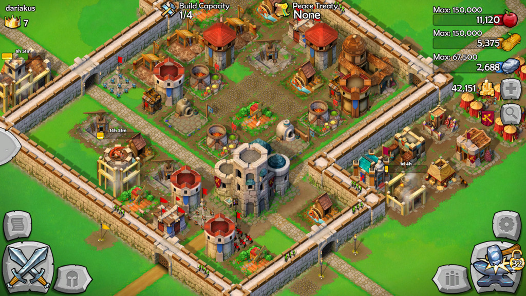 games similar to clash of clans for mac