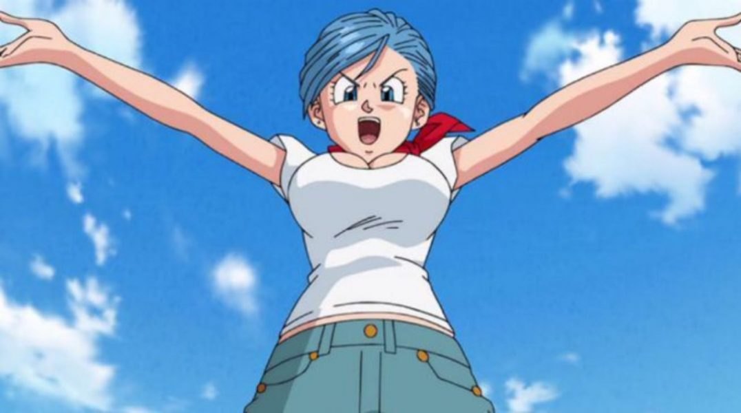 dragon ball girl with blue hair