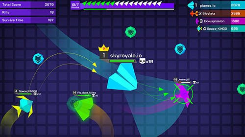 SkyRoyale.io - EVOLUÇÃO DOS JOGOS.IO (FIQUEI IMPRESSIONADO) ‹ AbooT › 