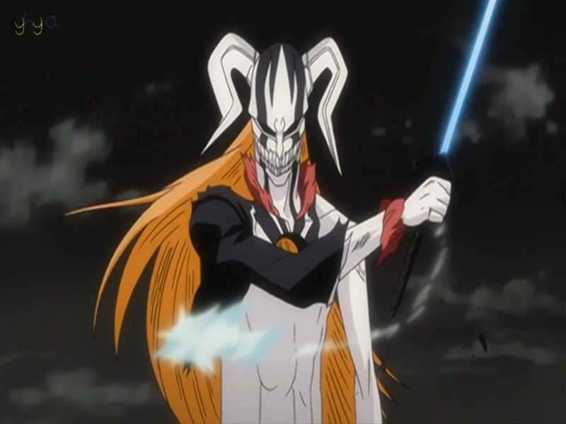 After being mortally wounded by Ulquiorra Ichigo lies on the ground almost....