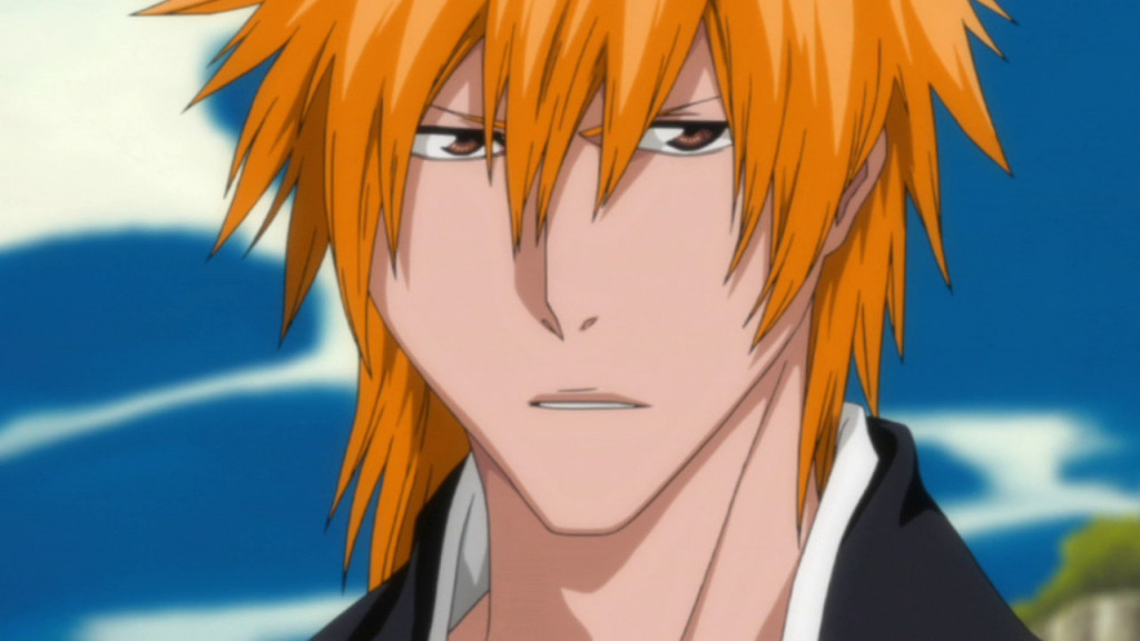 Orange haired male anime character illustration HD wallpaper  Wallpaper  Flare