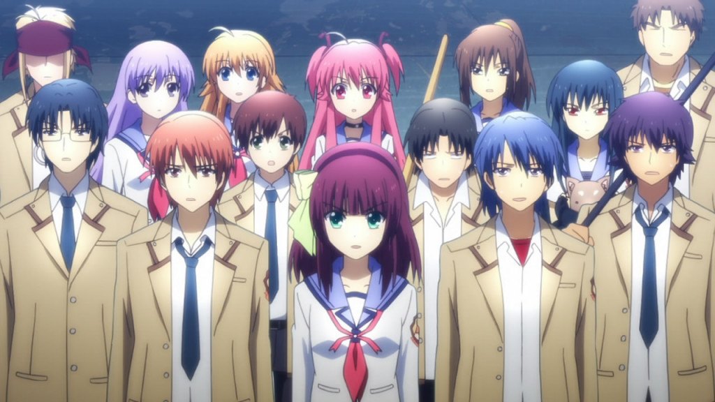 Wallpaper ID 1820926  Tachibana Kanade Angel Beats anime girls wings  1080P anime free download