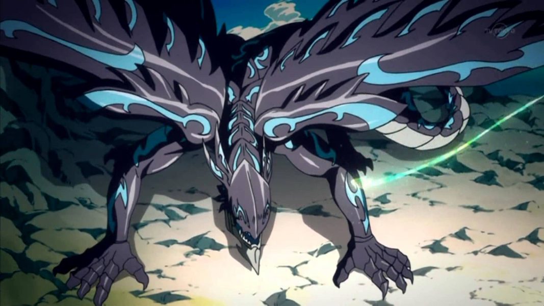 anime black dragon