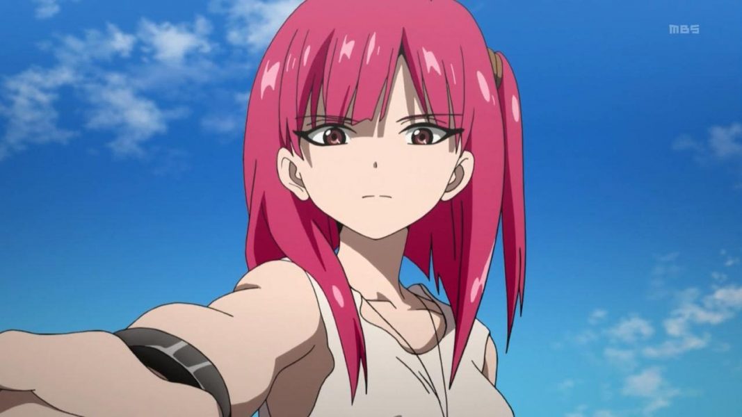 Anime about a girl with pink hair