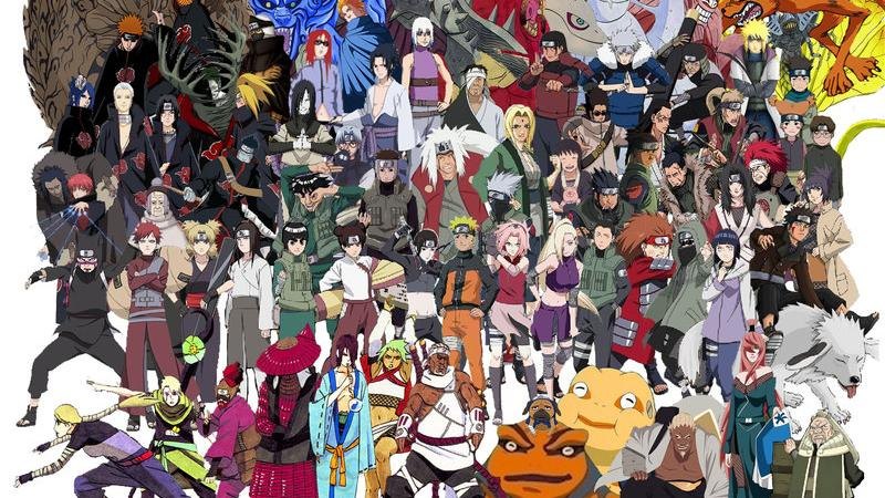 naruto shippuden all characters