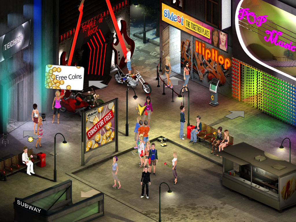 World game chat mmo 3d virtual Overview of