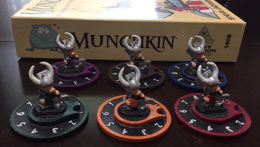 munchkin level counter die white