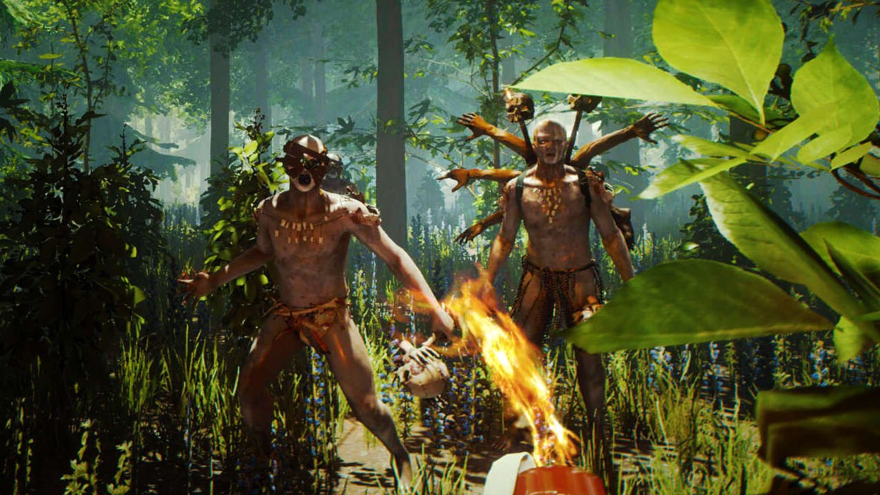 the forest vr controls rift