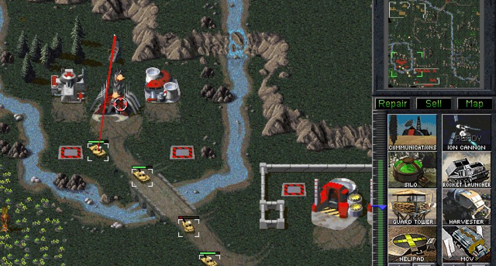 pc games like command and conquer