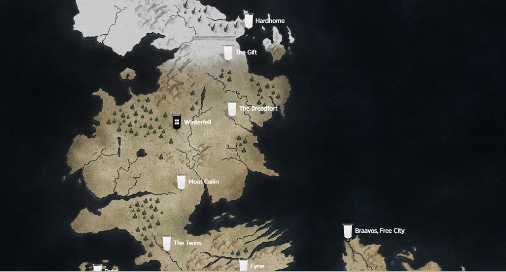 Game of Thrones Map, Explained | Westeros, Seven Kingdoms