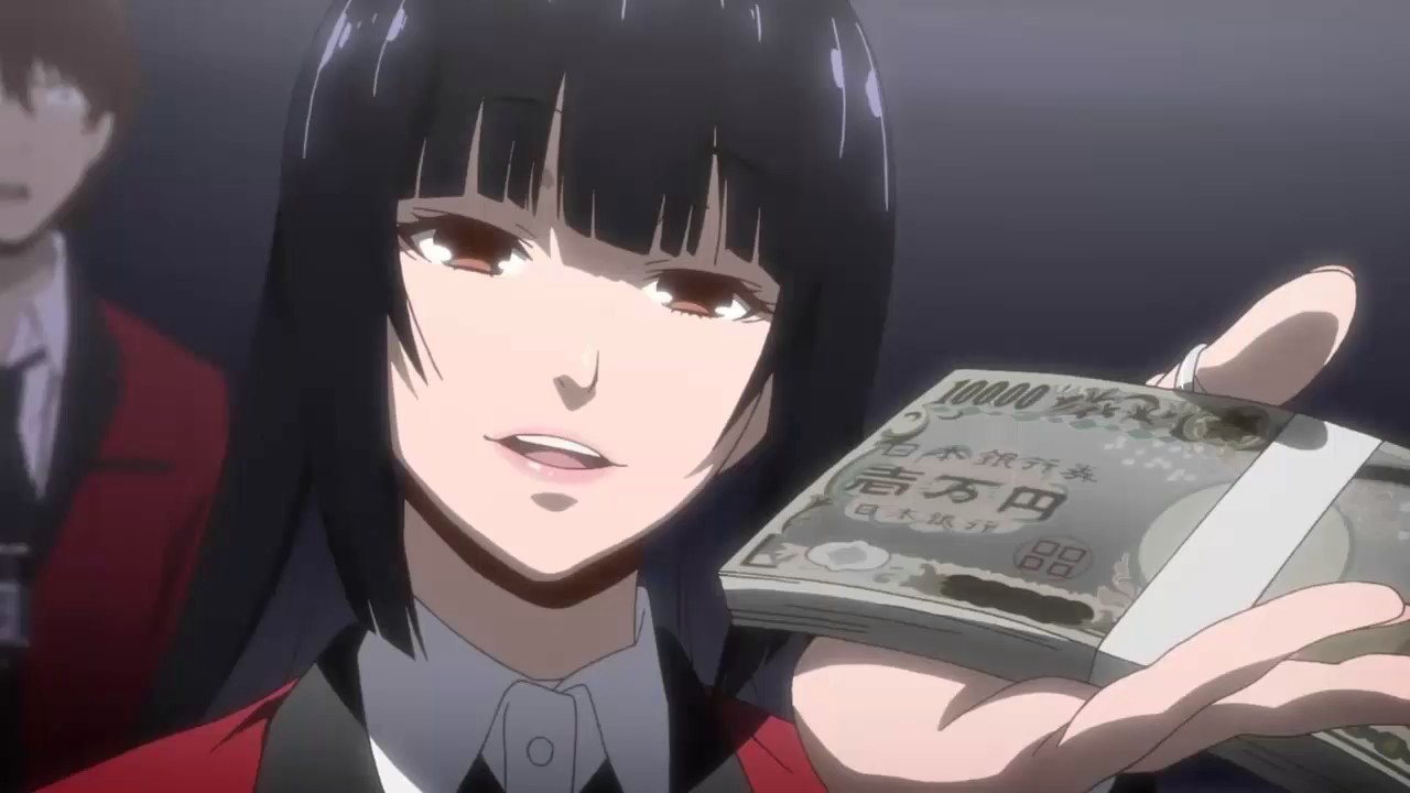Gambling, anime girl and Psycho anime #2035924 on animesher.com