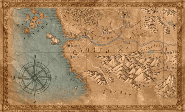 The Witcher Map, Explained | Netflix Series' The Continent Mapped