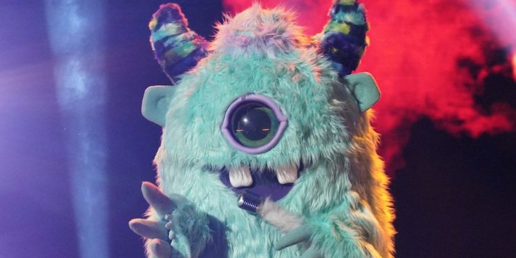 masked singer monster plush