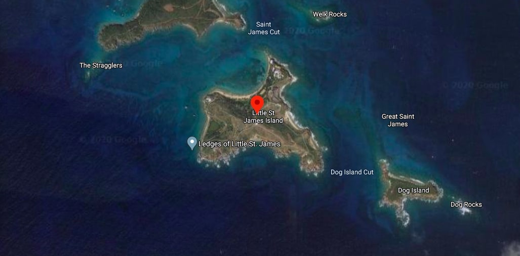 Jeffrey Epstein Island Location Where Is Little Saint James Island   Screenshot 2020 05 27 At 9.15.37 AM 