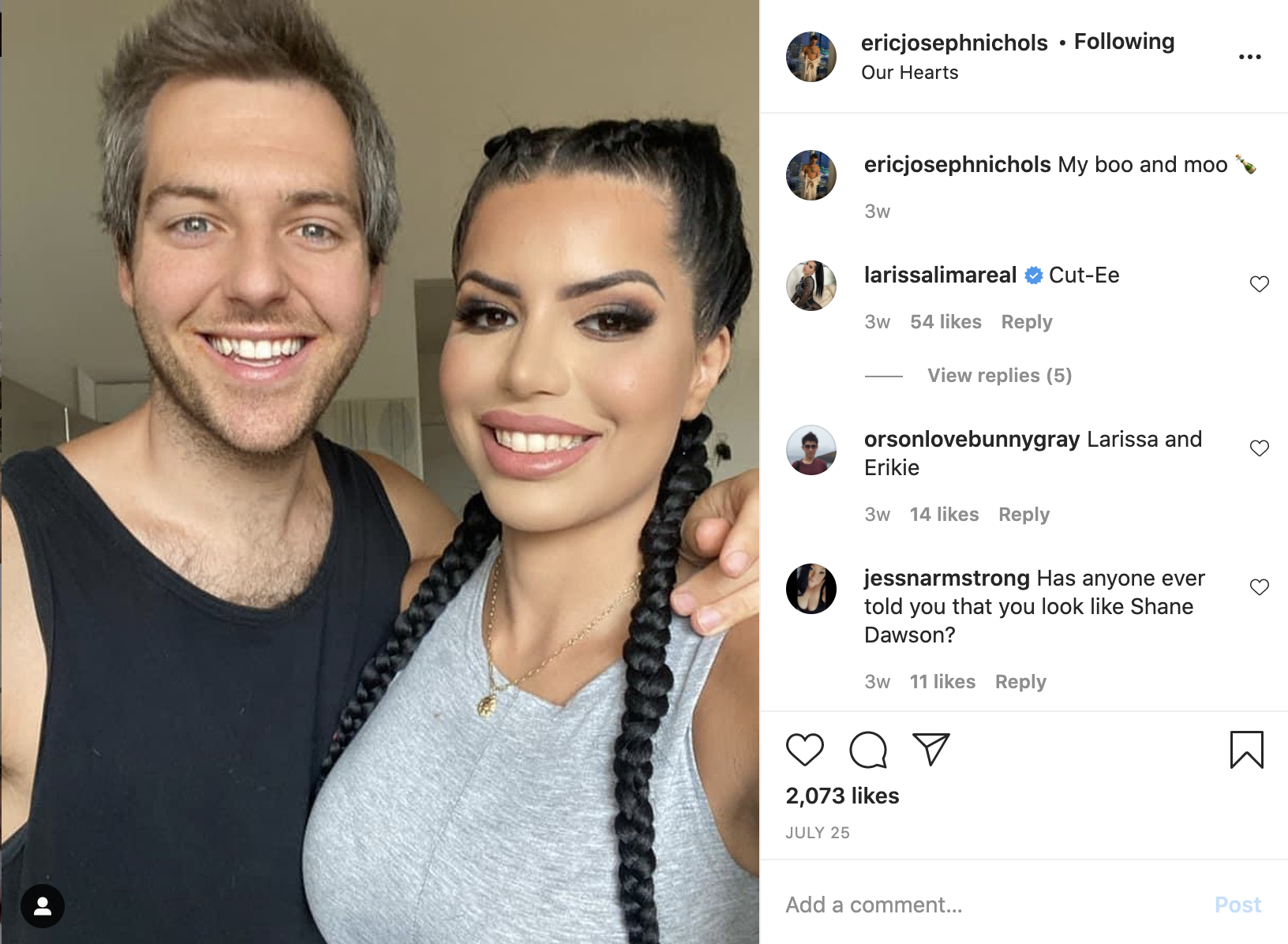 Are Larissa and Eric Nichols Still Together? 90 Day Fiance Update