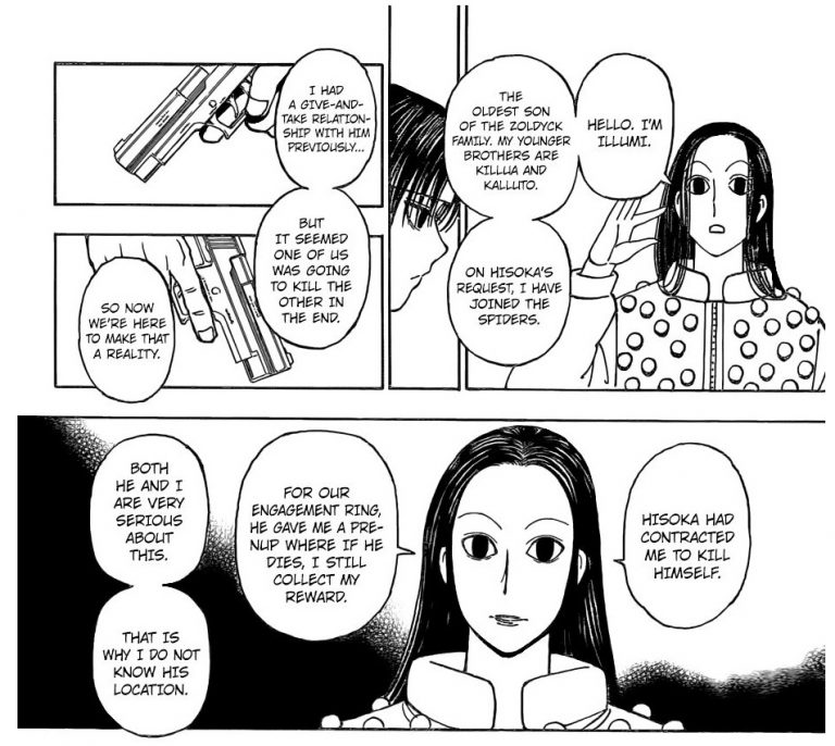 Are Illumi And Hisoka Married In Hunter X Hunter Is Their Relationship 6608