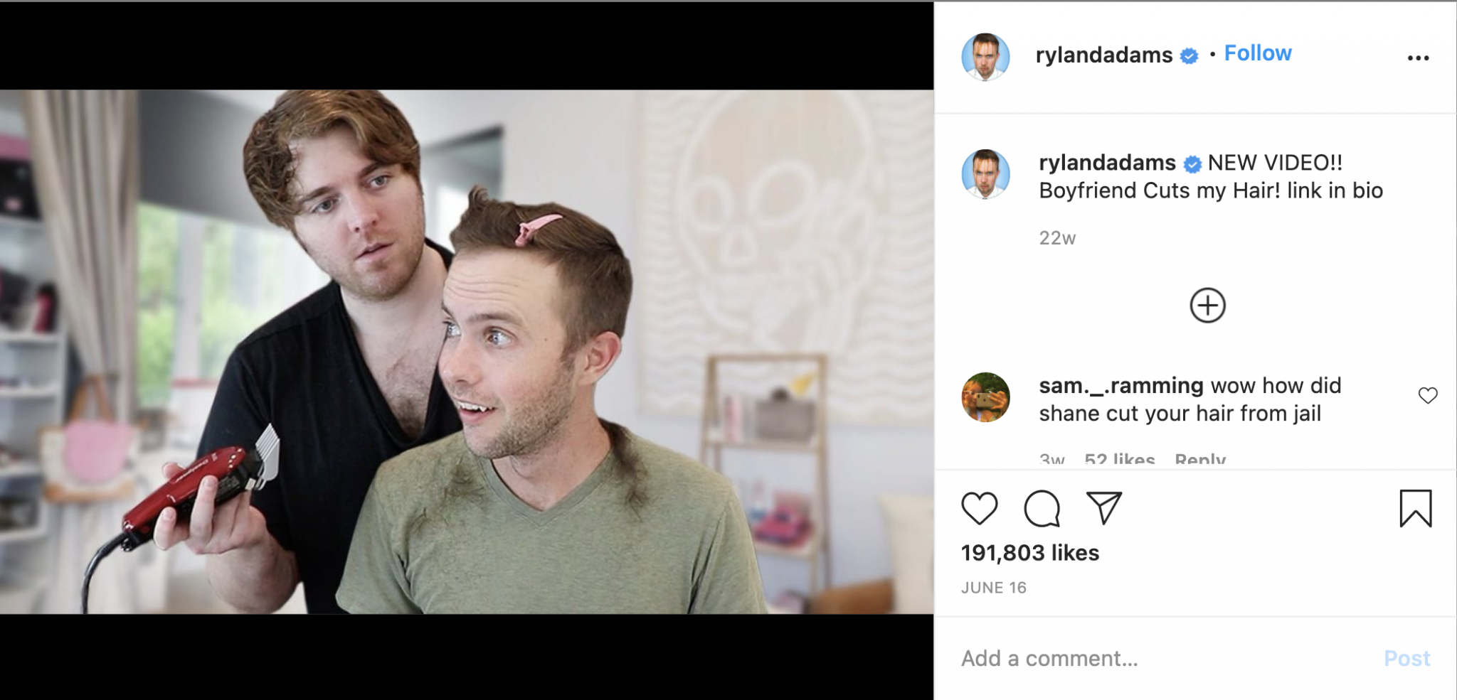 Are Shane Dawson and Ryland Adams Still Together? Did the YouTubers ...