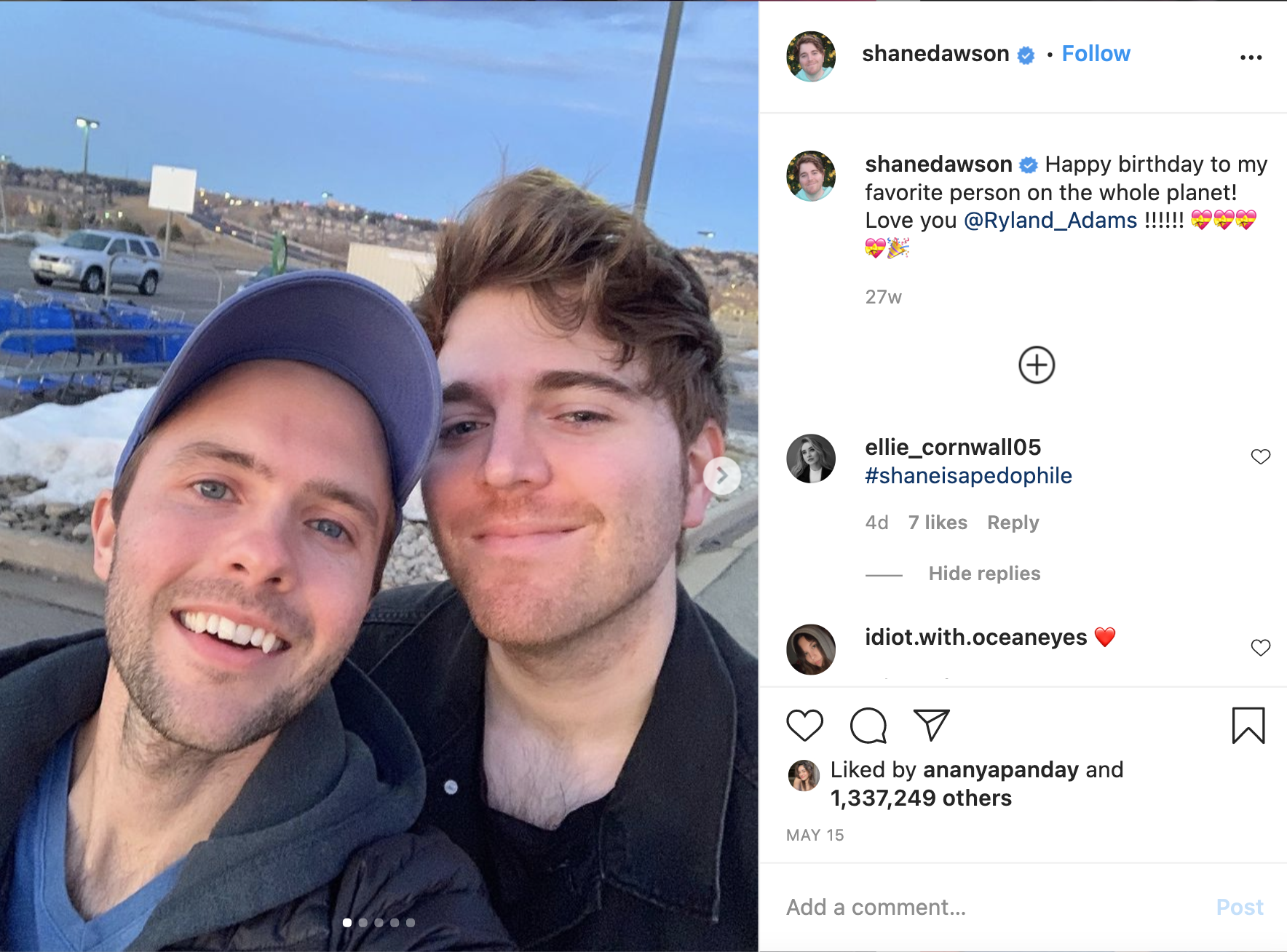Are Shane Dawson and Ryland Adams Still Together? Did the