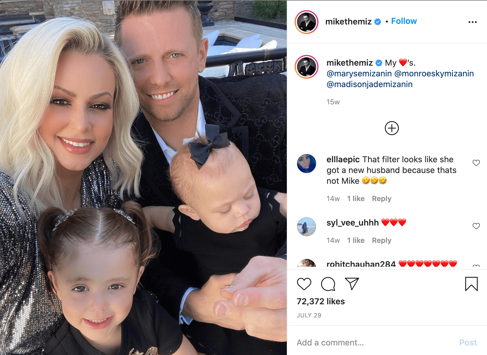 Mike and Maryse Mizanin, Miz & Mrs Marriage, Family and Kids