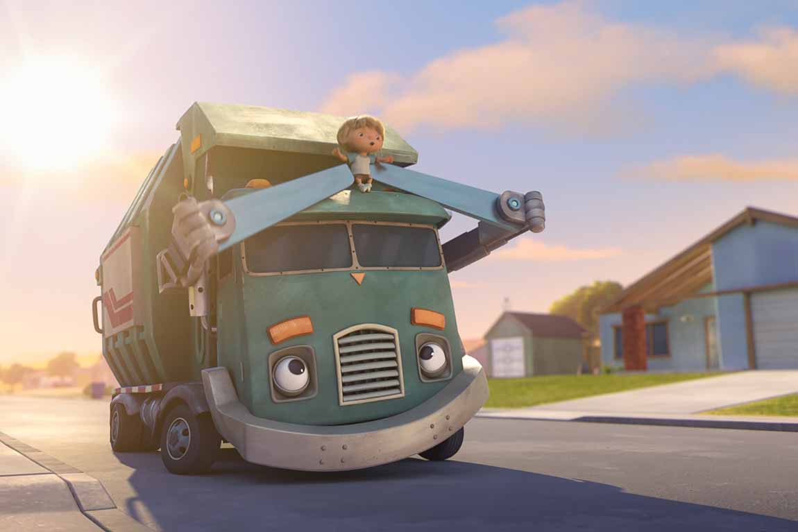 trash truck cartoon netflix