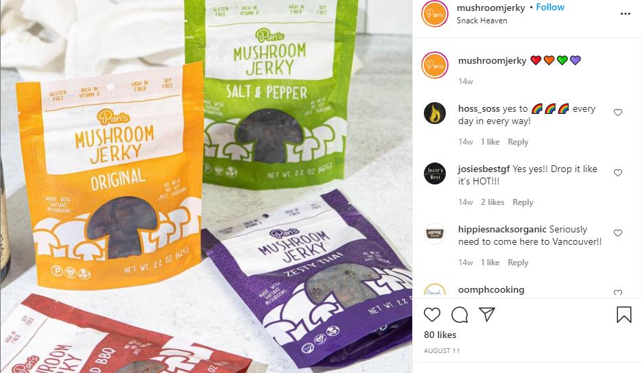 Pan's Mushroom Jerky Shark Tank Update Where Are They Now?