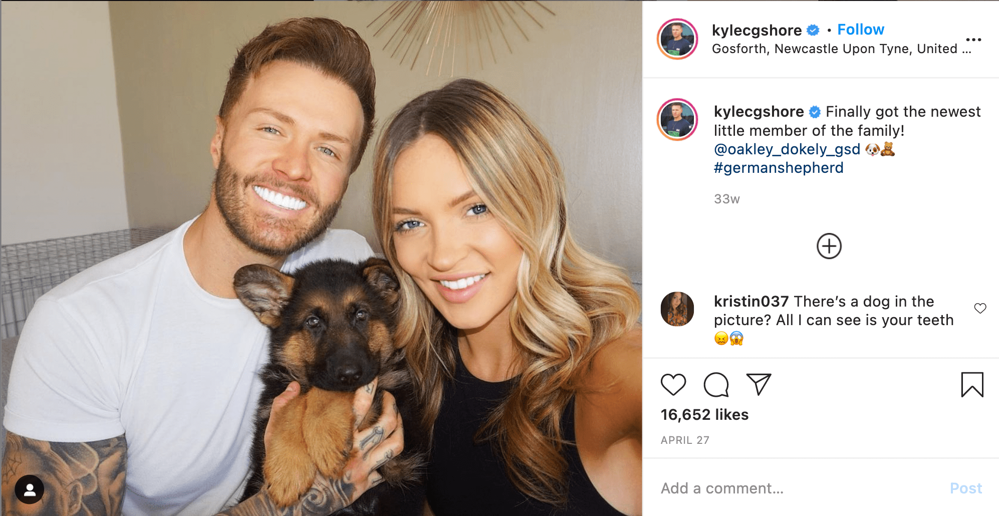 Kyle Christie, The Challenge Age, Dating, Girlfriend, Family