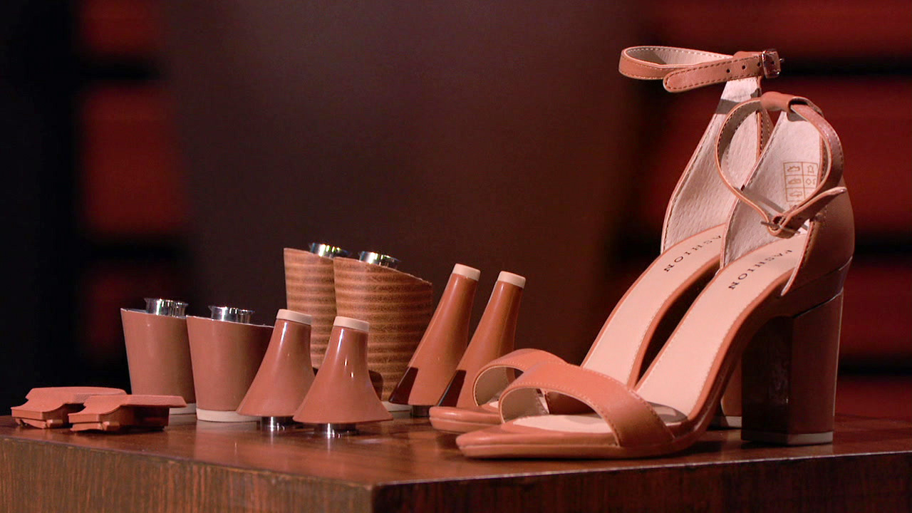 shark tank high heels to flats
