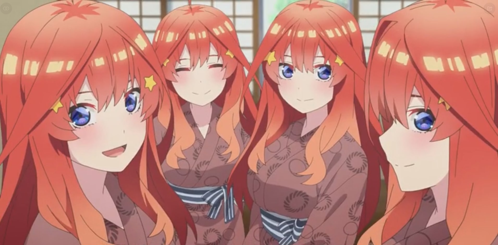 Go-Toubun no Hanayome - Go-Toubun no Hanayome (The Quintessential  Quintuplets) Season 2 - Episode 9 [Screenshots] Flying kiss by our second  sister, Nakano Nino. Once again, she's making her way to Futarou-kyun ~