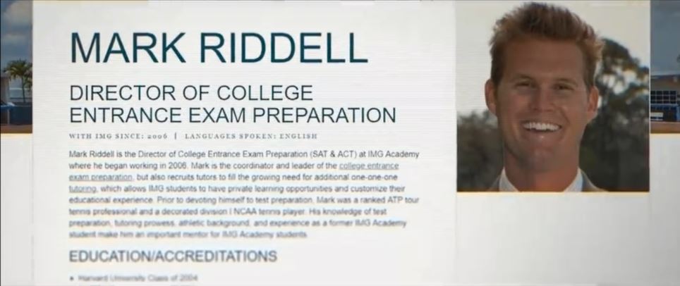 Mark Riddell Now: Where is He Today? College Admissions Scandal Update