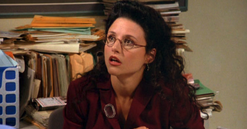 Julia Louis-Dreyfus plays the kaleidoscopic Elaine Benes in 'Seinfeld....