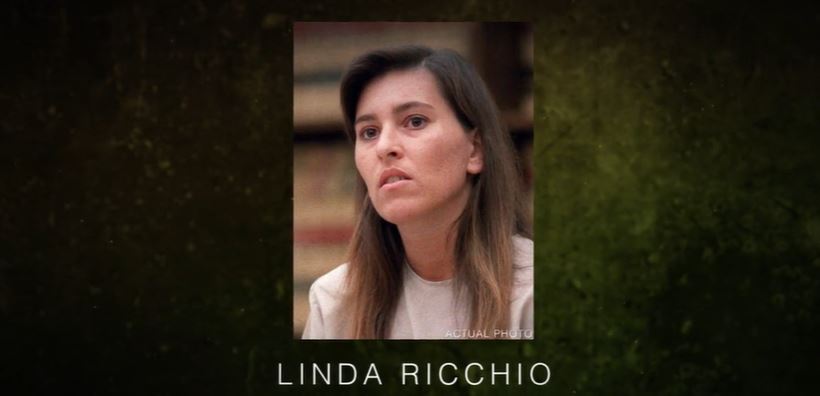 Linda was looking forward. Ronald Ruse Linda Ricchio.