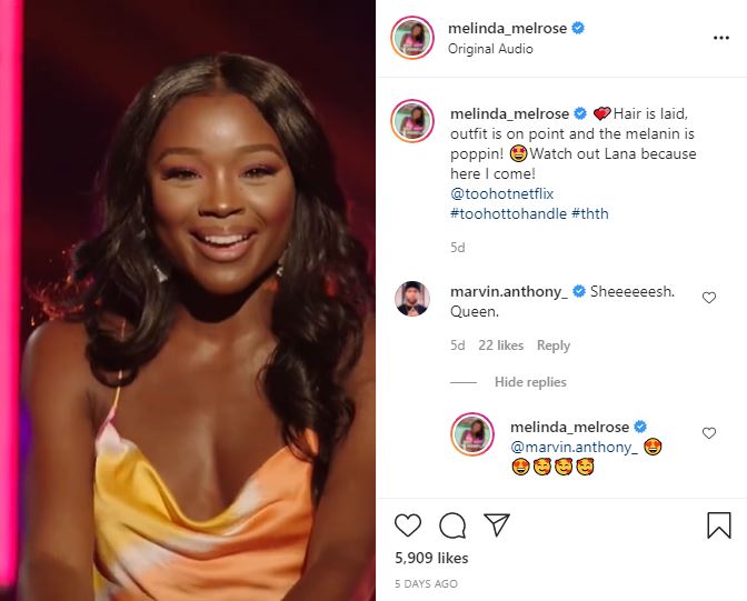 Are Melinda and Marvin Still Together? Too Hot to Handle Update