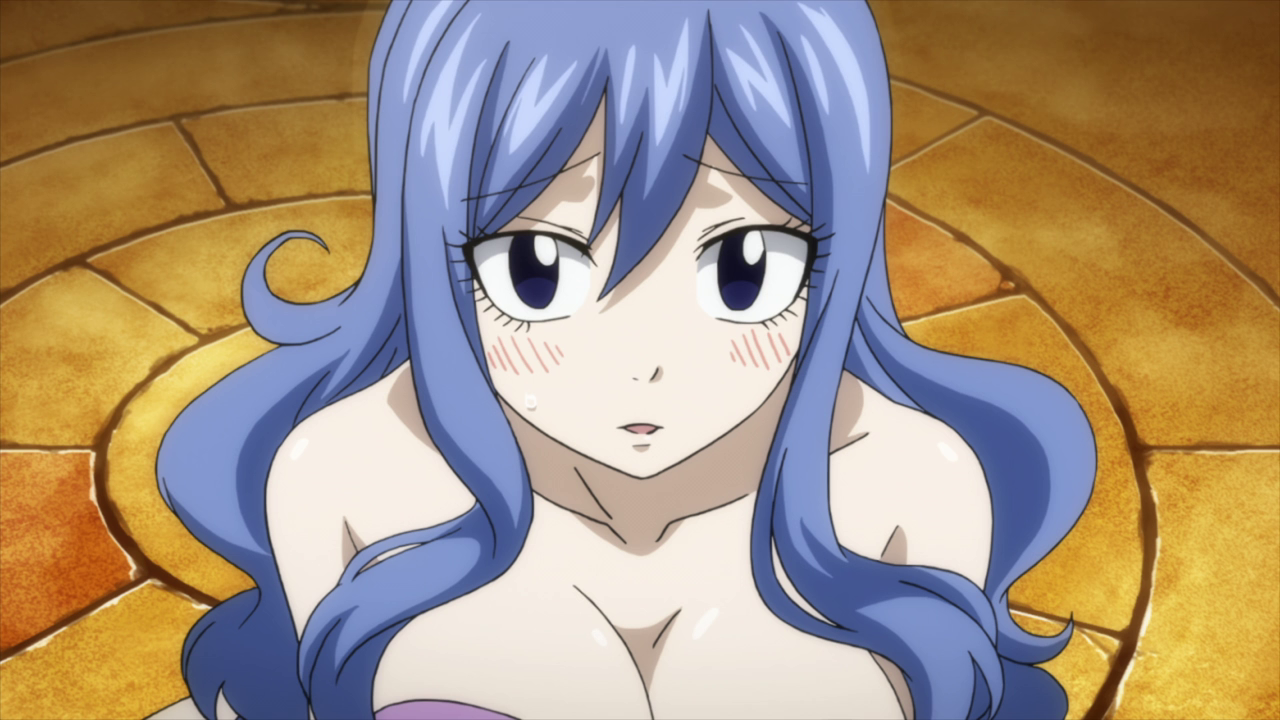 female character from the fantasy series 'Fairy Tail .'Juvia Lock...