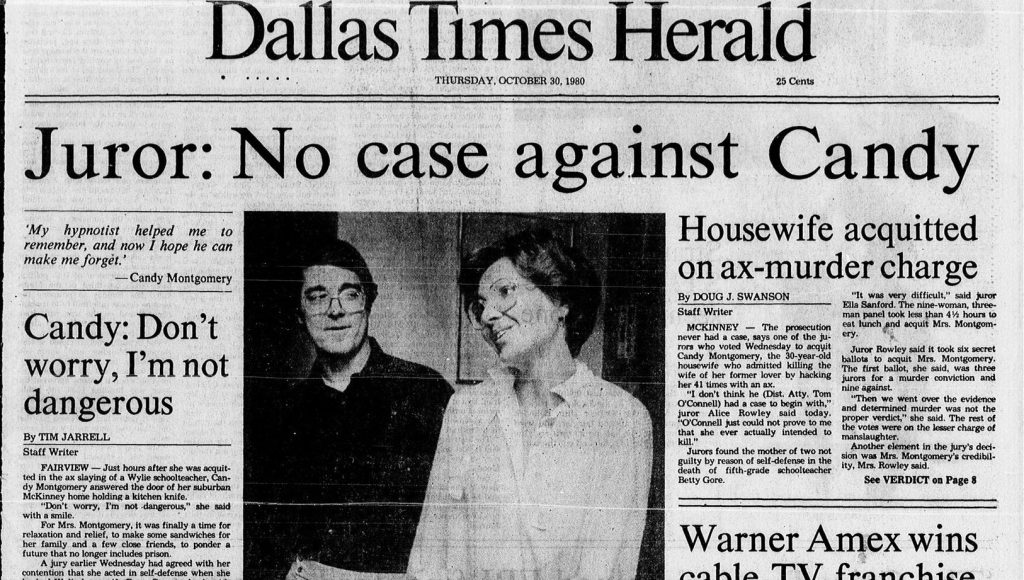 Candy Montgomery Now: Where is Betty Gore's Killer Today? Update