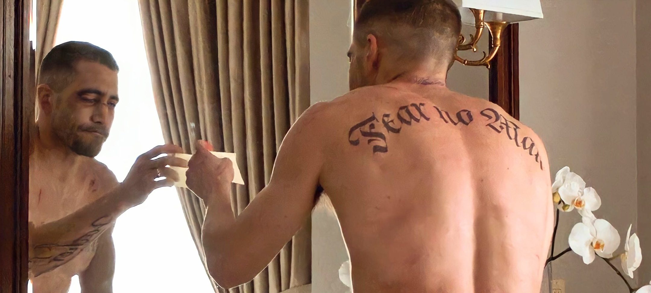 Anyone know what this Tattoo Symbol is in Prisoners Specifically the middle   rjakegyllenhaal