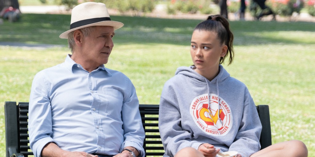 Does Harrison Ford's Paul Have Parkinson's in Shrinking?