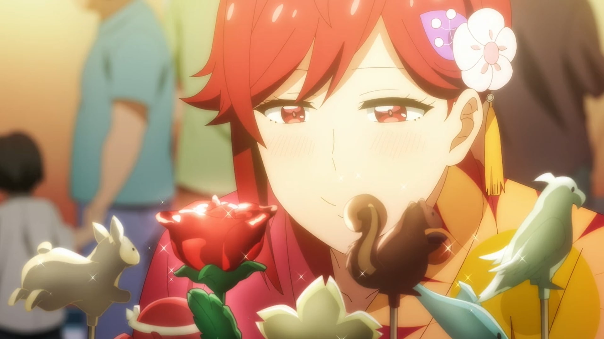 Tomo wearing a Kimono is BEAUTIFUL — Tomo chan Is a Girl Episode 8