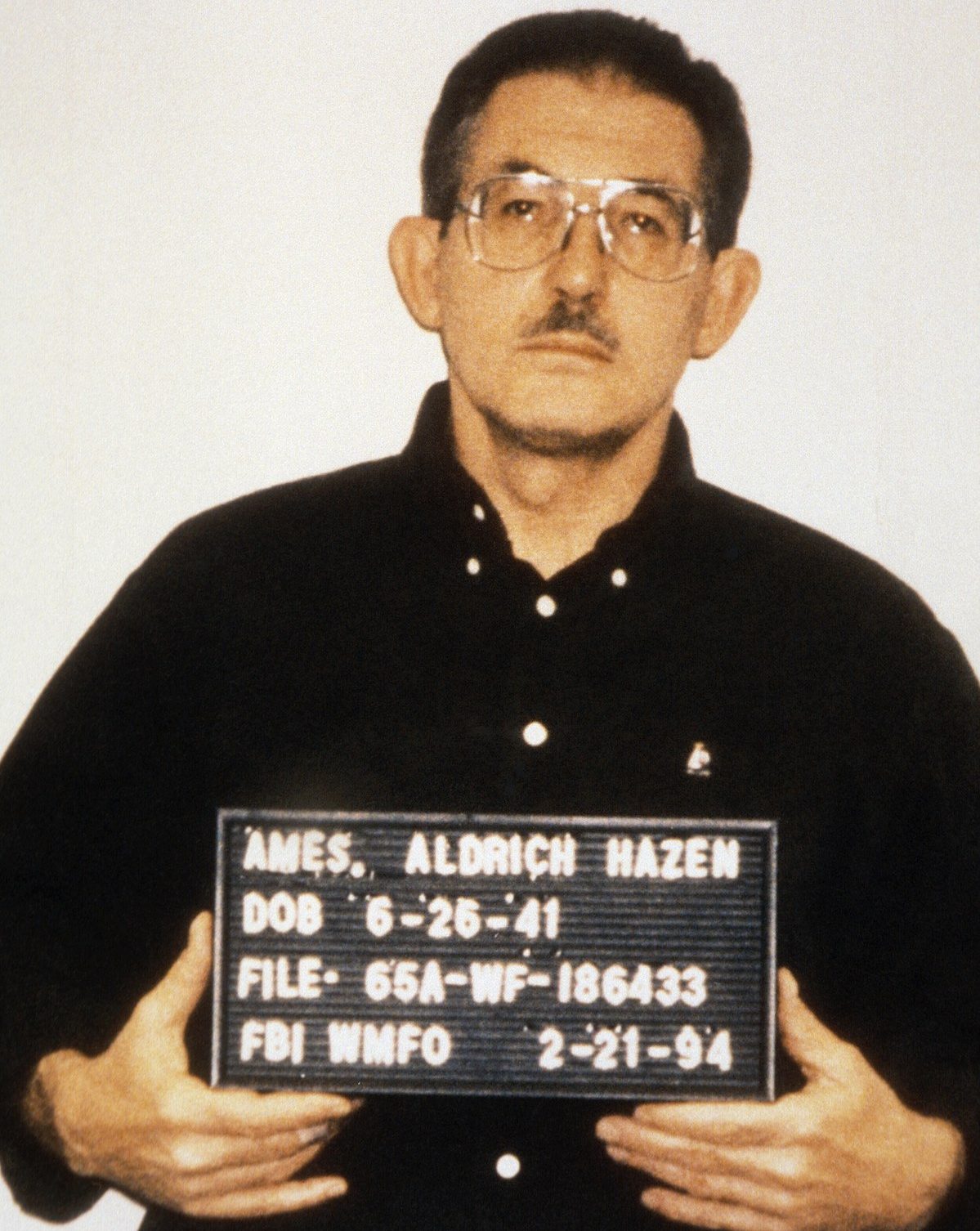 Cold war espionage- Aldrich Ames Photo under arrest