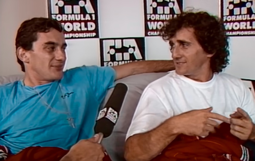 Did Ayrton Senna and Alain Prost Become Friends in Real Life?