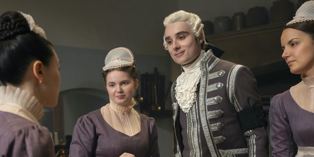 Do Hazel and Footman John Get Together in Bridgerton?